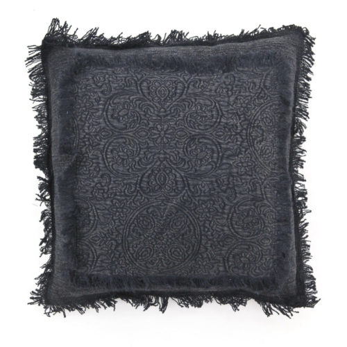 Snugg Floret sisustustyyny, musta 45x45