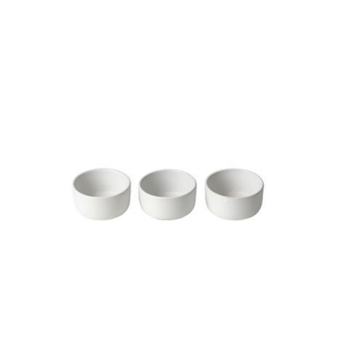 RAW Arctic White mini kulhot, 3-set