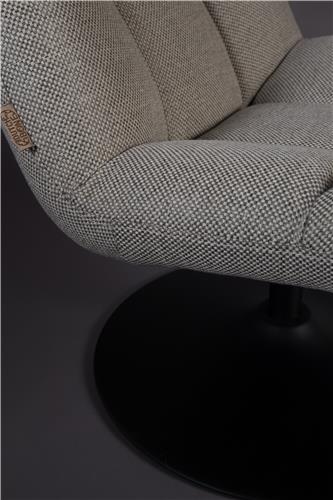 Snugg Lounge Chair Bar vaalean harmaa