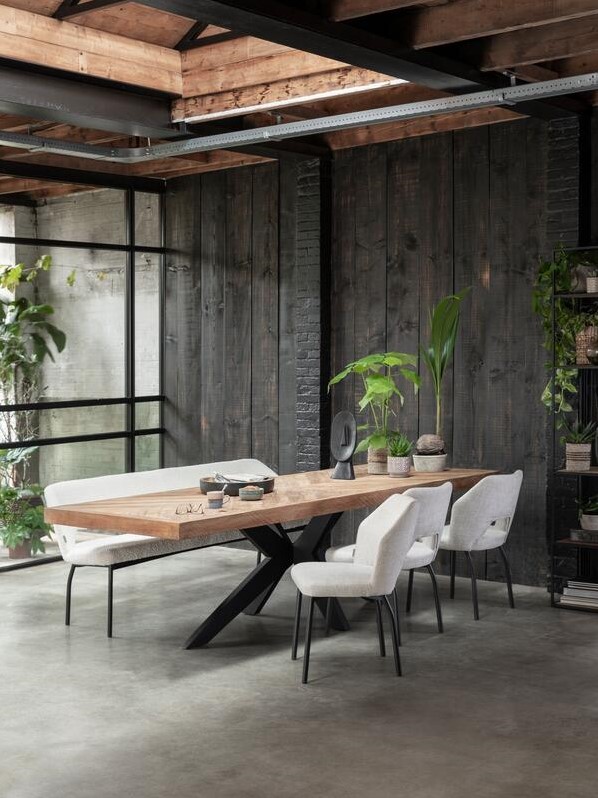 dining-table-einstein-tuoli-vista-Bloom pitkä penkki 190 bouckle valkoinen