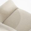 Bliss pyörivä ruokapöydän tuoli käsinojilla, beige