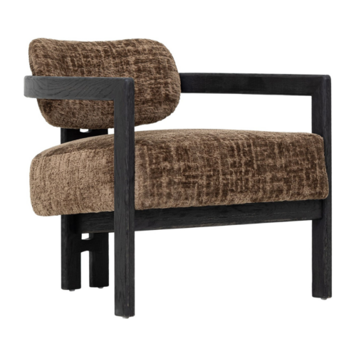 Kelly nojatuoli ruskea