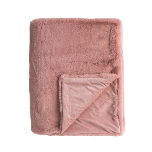 Portland pehmeä torkkupeitto, pinkki