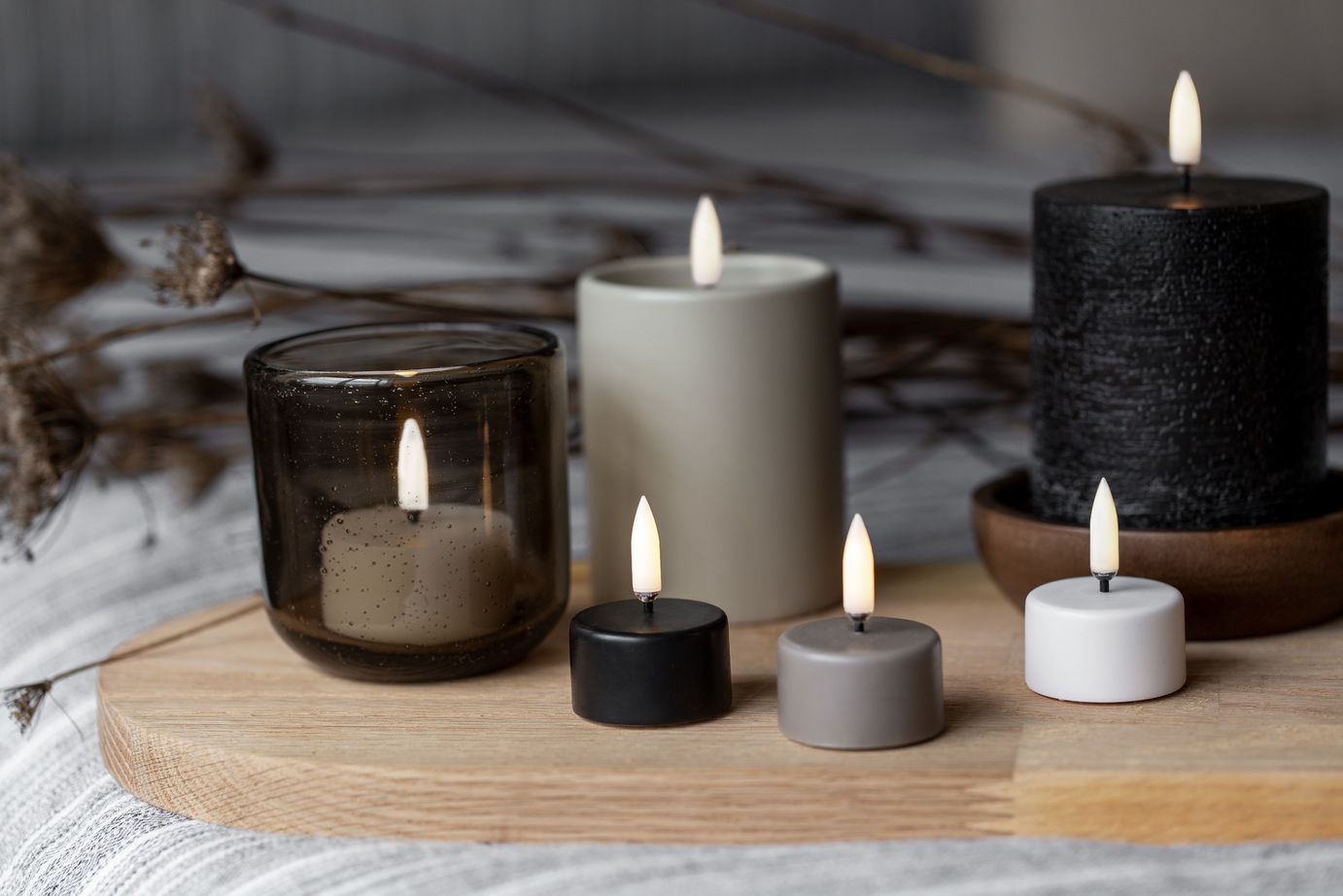 SNUGG_Uyuni led kynttilät