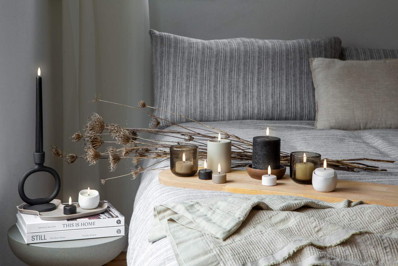 Uyuni led kynttilät melted Smooth