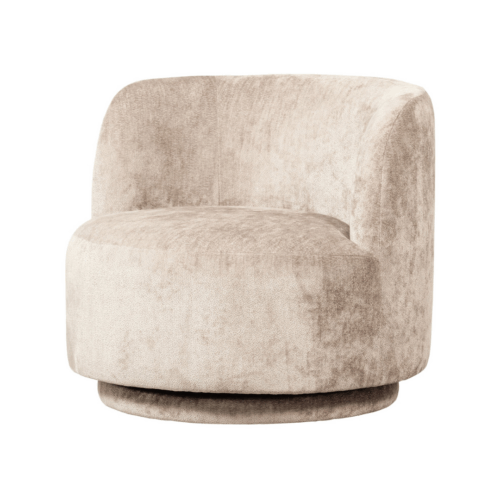 Woood pyörivä nojatuoli beige