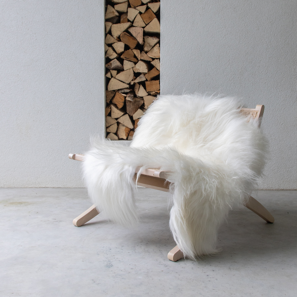 Islanninlampaantalja, valkoinen