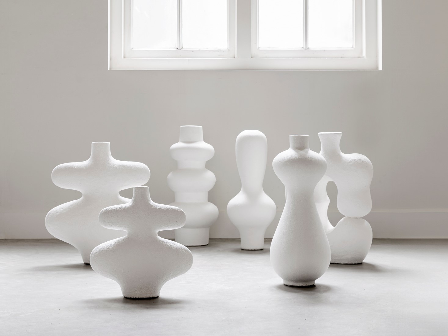 SNUGG valkoiset vaasit