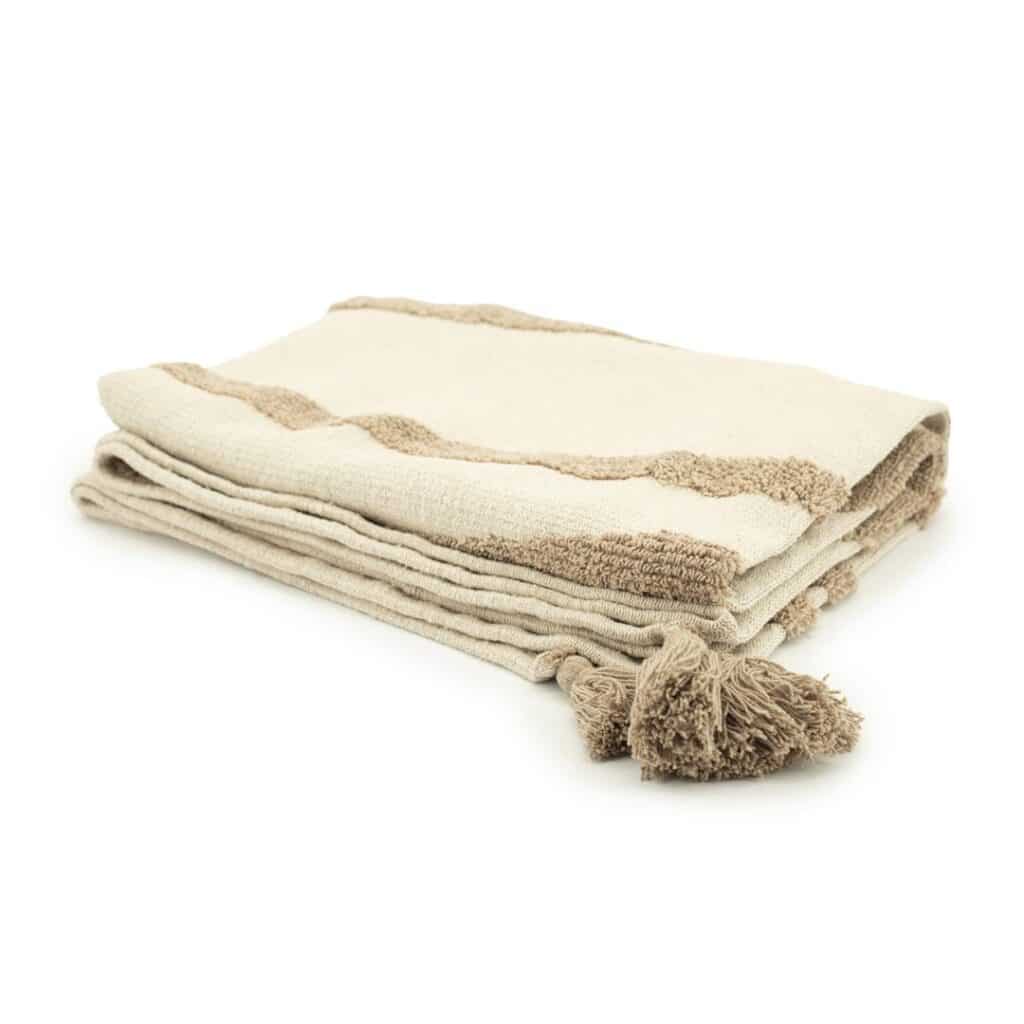 Torkkupeitto Majani, beige