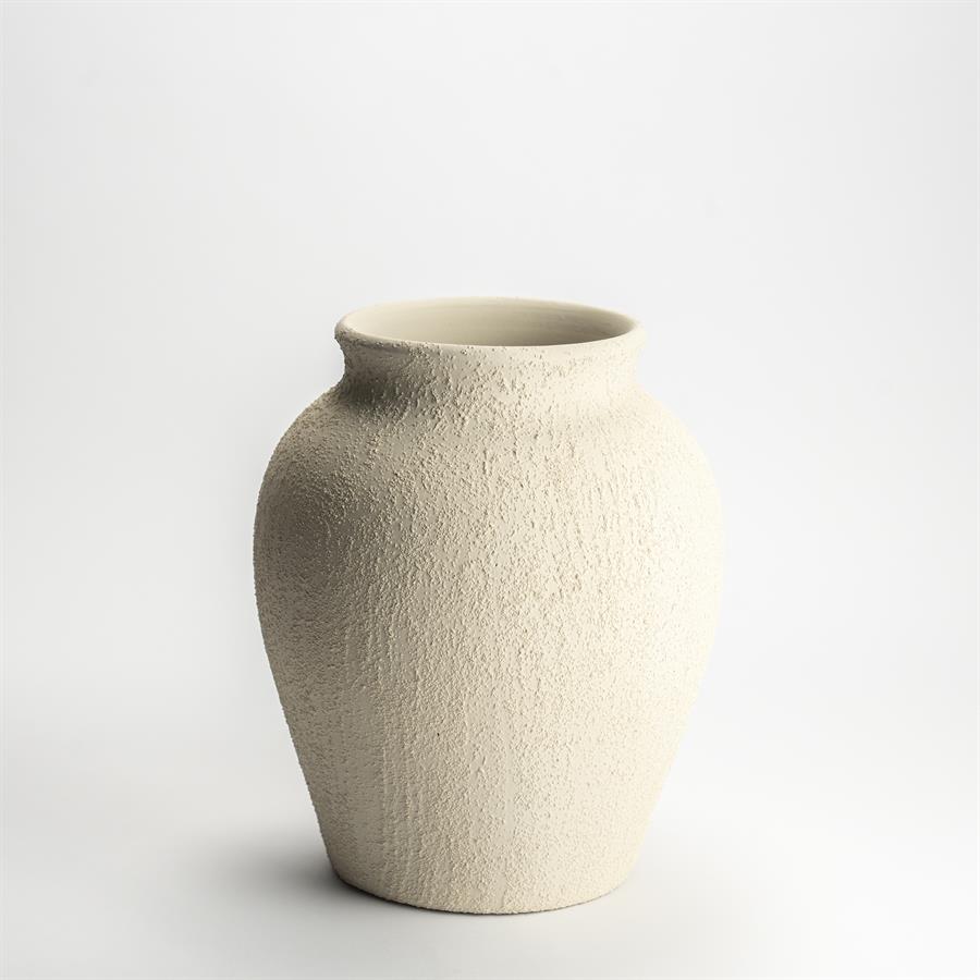 Rustiikki saviruukku beige, medium