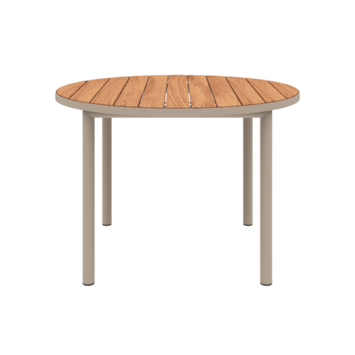 Puinen ruokapöytä Kirra 110, tiikkiä