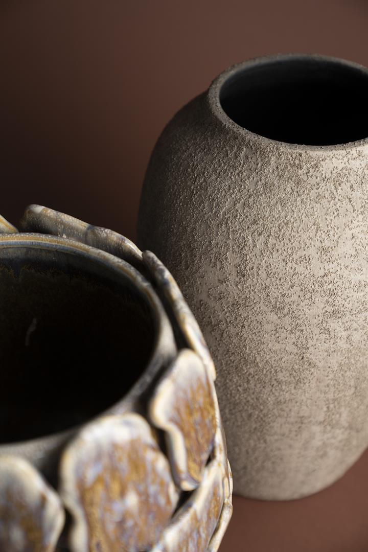 Rustiikki saviruukku taupe