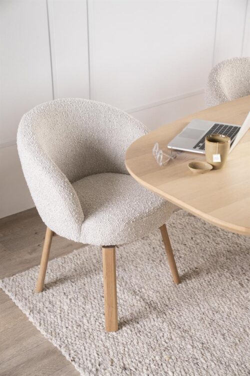 Snugg Livia ruokapöydän tuoli_vaalea beige