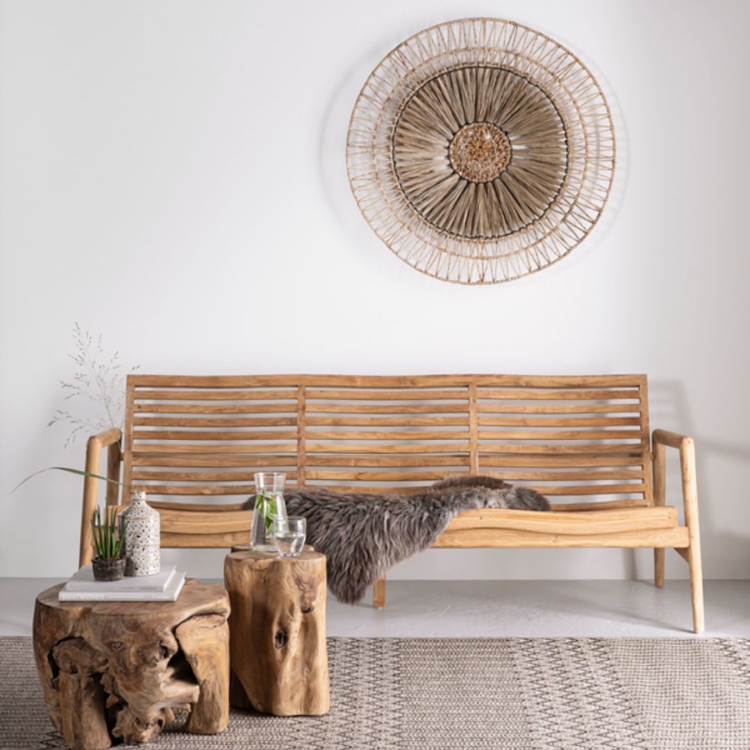 Ray puinen ulkosohva 3 istuttava