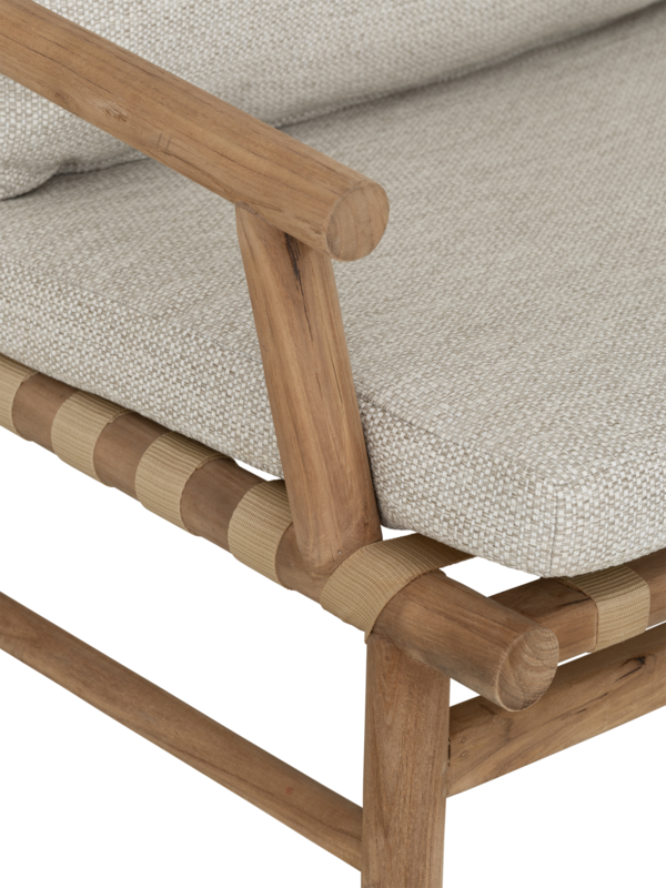 Yoko puinen nojatuoli yksityiskohta