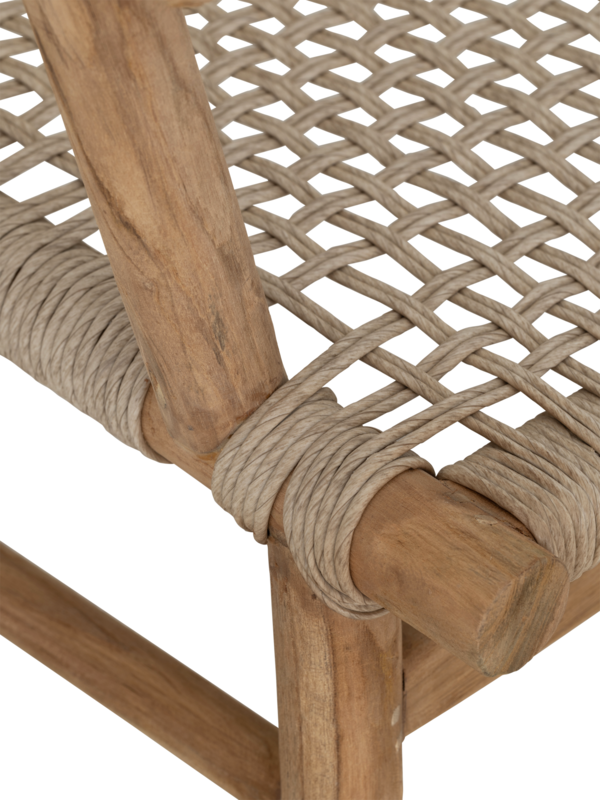 Ono puinen nojatuoli, yksityiskohta