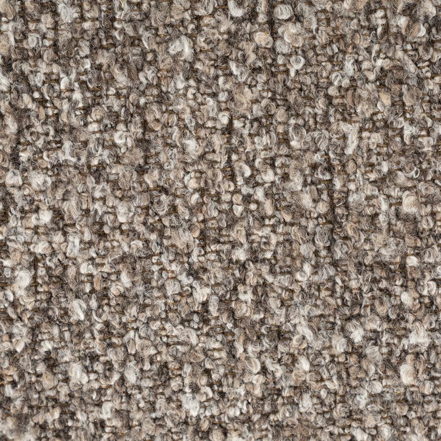 Pehmustettu eteisen tammipenkki, taupe