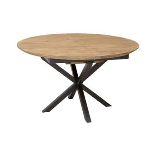 Pyöreä jatkettava pöytä Utopia 130-170 cm halkaisijalla