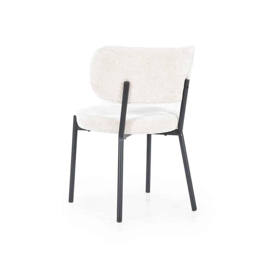 Oasis ruokapöydän tuoli, beige kangasverhoilu